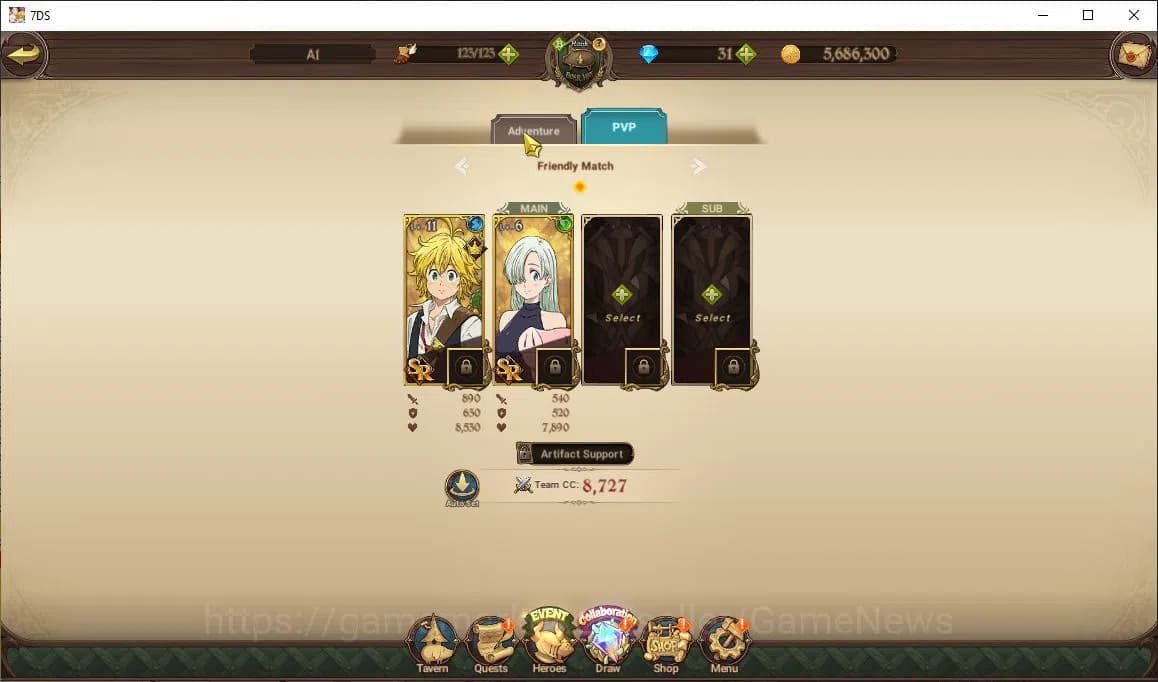 The Seven Deadly Sins: Grand Cross Accounts Asia|483K CC|31 DM|3 UR + Collab ReZero|Meresca,DK image 10