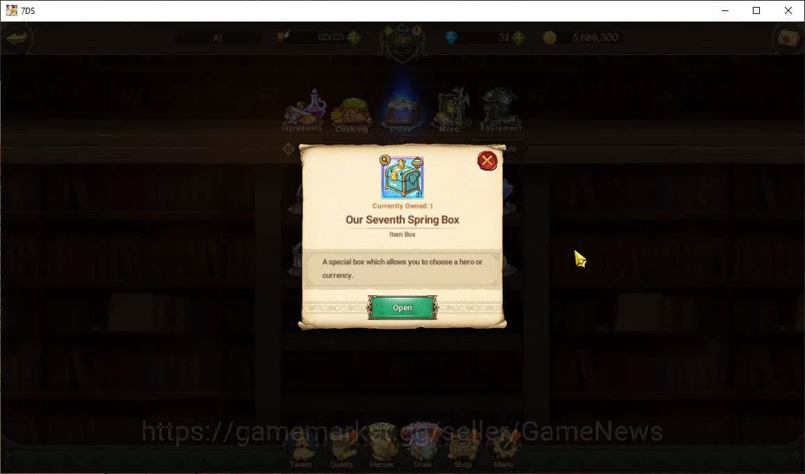 The Seven Deadly Sins: Grand Cross Accounts Asia|483K CC|31 DM|3 UR + Collab ReZero|Meresca,DK image 2