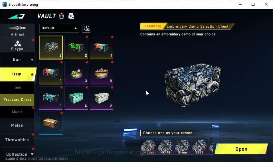 Blood Strike Accounts ASIA|6 ULTRA[VAL,UMP45 Lv4,QBZ95,INP-9,DEagle,Gloc image 10