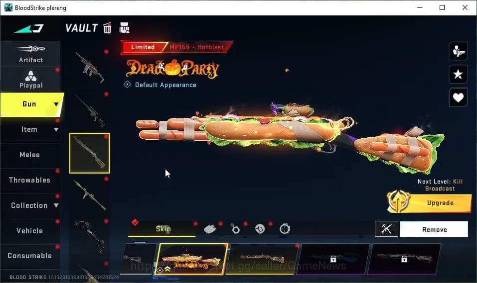 Blood Strike Accounts ASIA|6 ULTRA[VAL,UMP45 Lv4,QBZ95,INP-9,DEagle,Gloc image 16