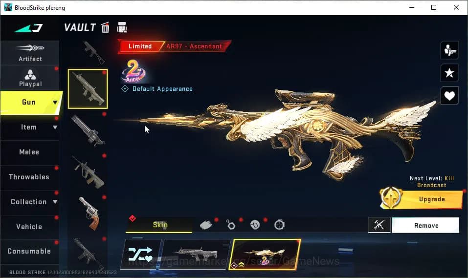 Blood Strike Accounts ASIA|6 ULTRA[VAL,UMP45 Lv4,QBZ95,INP-9,DEagle,Gloc image 18