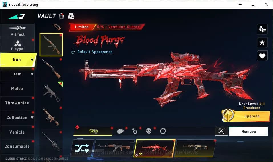 Blood Strike Accounts ASIA|6 ULTRA[VAL,UMP45 Lv4,QBZ95,INP-9,DEagle,Gloc image 20
