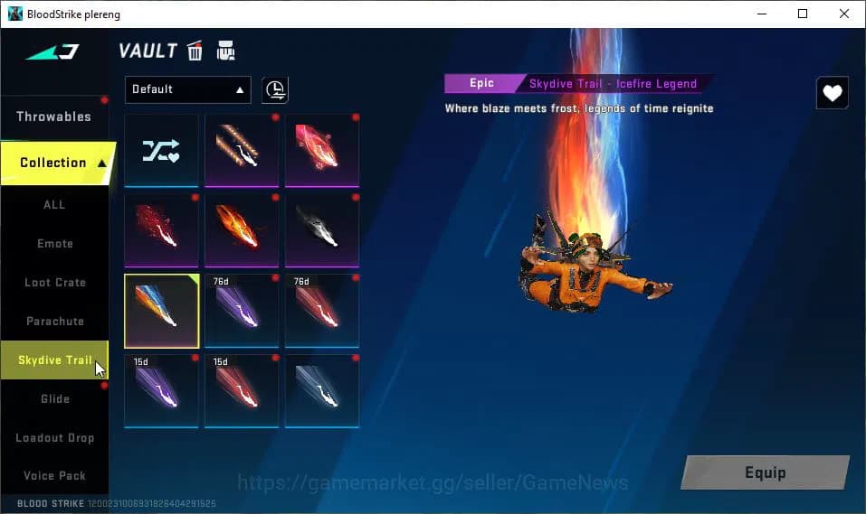 Blood Strike Accounts ASIA|6 ULTRA[VAL,UMP45 Lv4,QBZ95,INP-9,DEagle,Gloc image 6