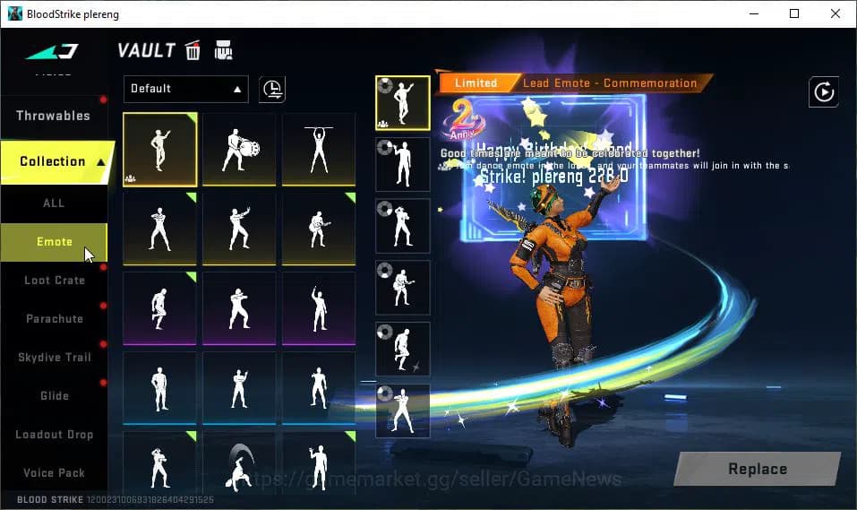 Blood Strike Accounts ASIA|6 ULTRA[VAL,UMP45 Lv4,QBZ95,INP-9,DEagle,Gloc image 9