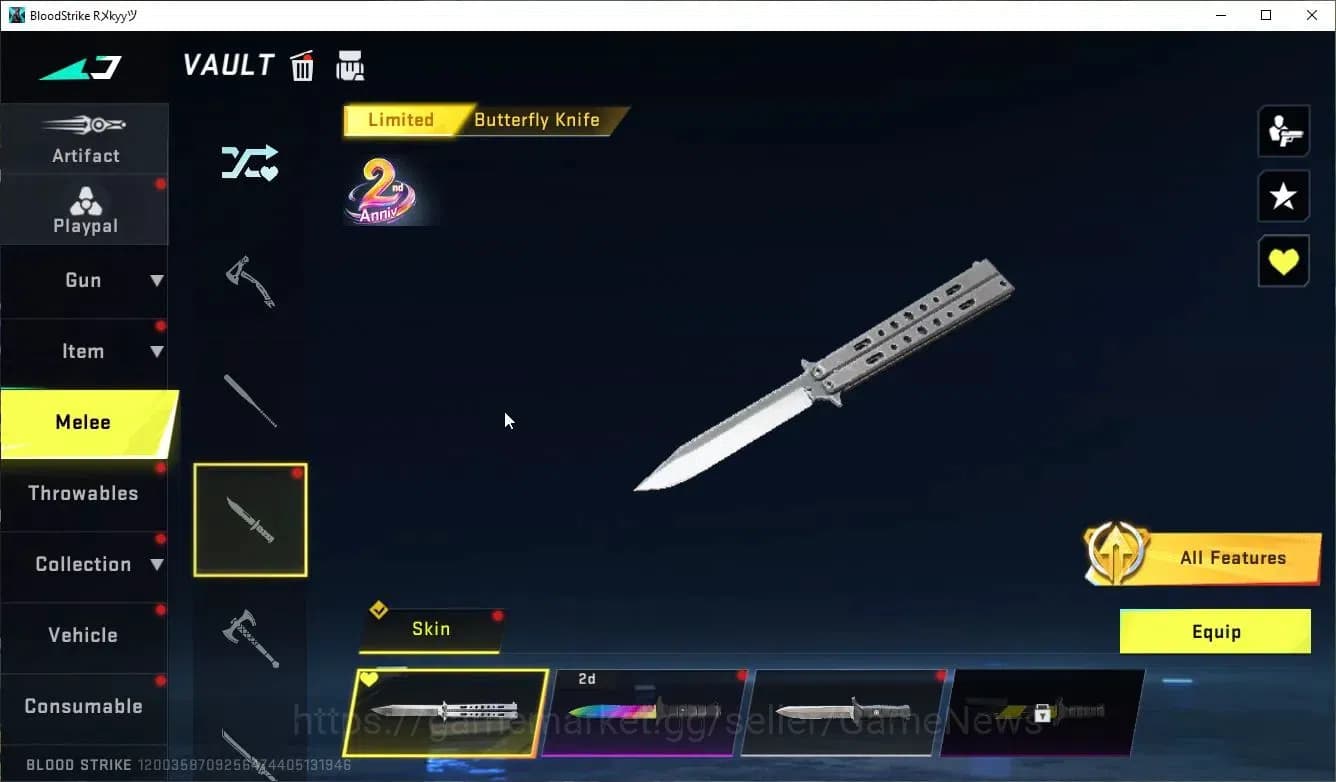 Blood Strike Accounts ASIA|Collab 7DS Karl98,QBZ95,BLEACH Byakuya+3 ULTR image 6