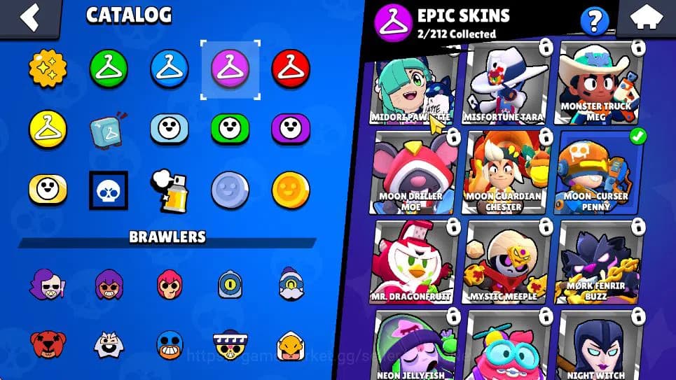 Brawl Stars Accounts 1009 Trophy | 13 Brawlers 2 MAX Lvl | 2 Epic [Moon image 7