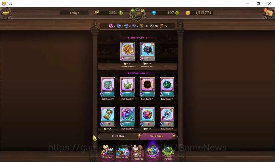The Seven Deadly Sins: Grand Cross Accounts Asia|407 Dm|4,8M CC|3 LR+7 UR+Collab FF,ReZero|S&B image 15