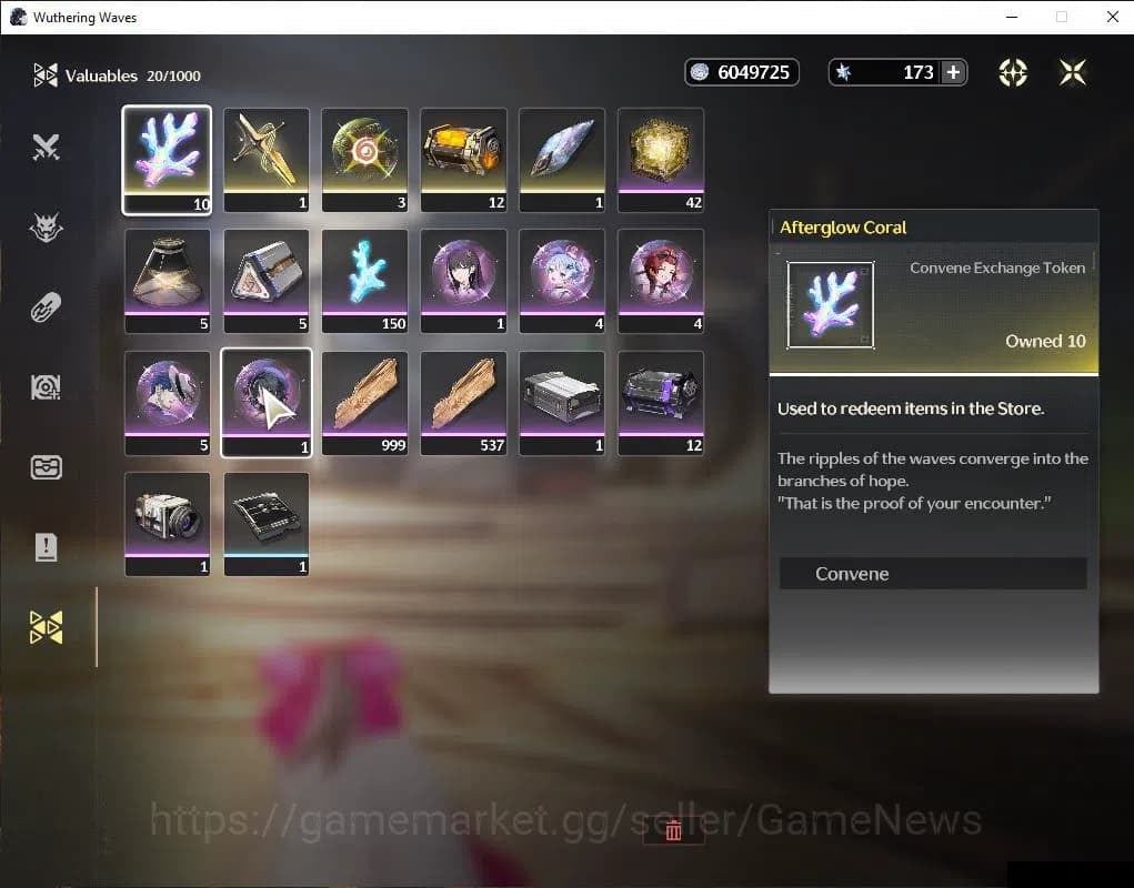 Wuthering Waves Accounts SEA | UL 31 | 1 Limited | Carlotta+Sign | MC Femal image 10