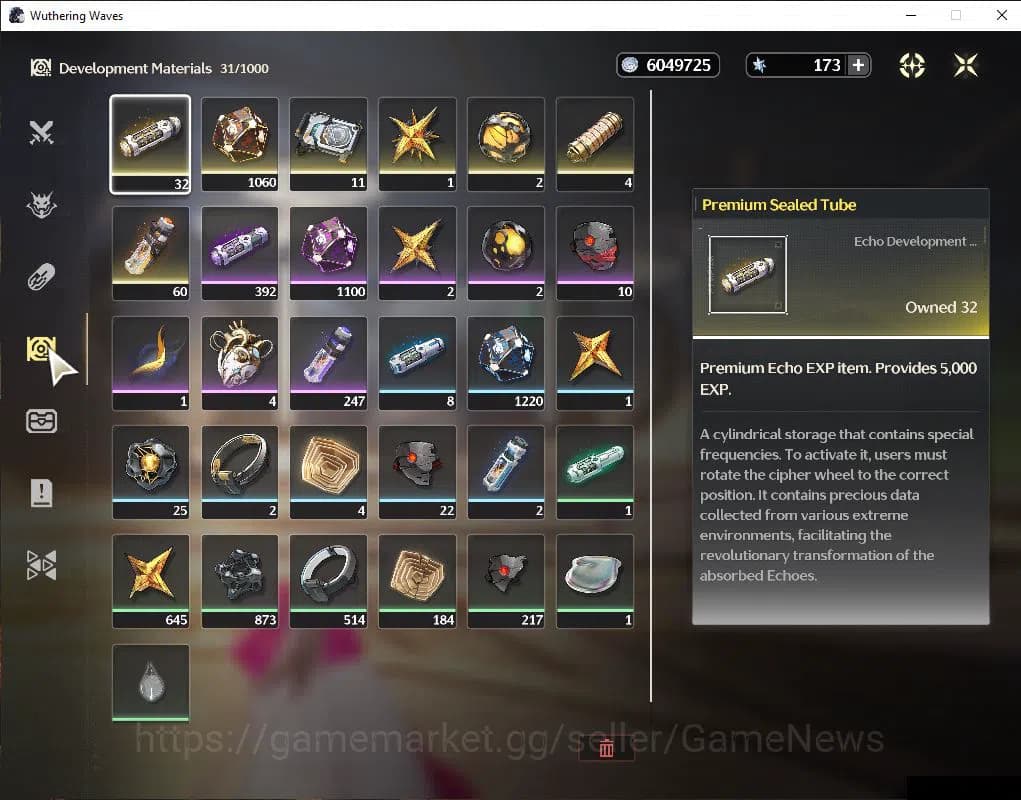 Wuthering Waves Accounts SEA | UL 31 | 1 Limited | Carlotta+Sign | MC Femal image 12