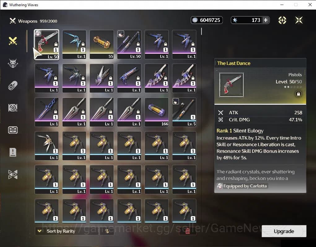 Wuthering Waves Accounts SEA | UL 31 | 1 Limited | Carlotta+Sign | MC Femal image 14