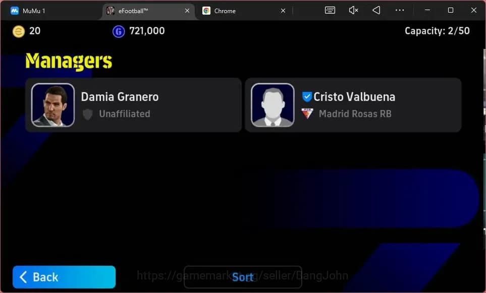 eFootball Accounts ANDROID|PW 3056|Epc Edmilson|Epc Wesley Sneijder|E image 4