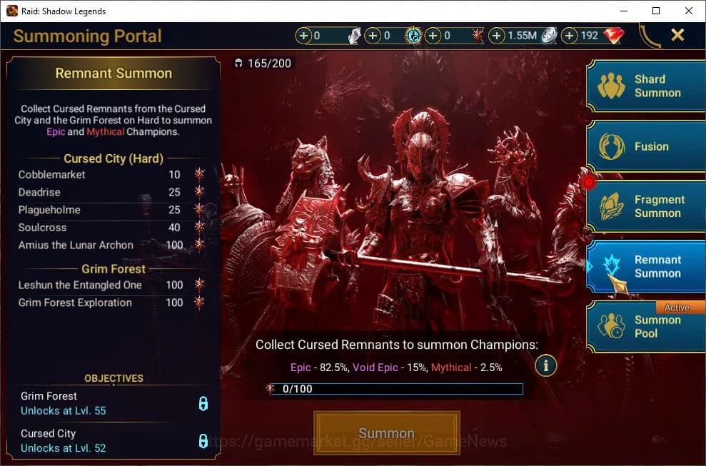 Raid: Shadow Legends Accounts Lv41 870K Power|1 Mythic(Androc)|20 Legend(Marichk image 8