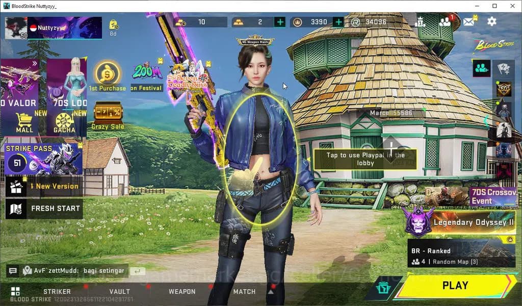 Blood Strike Accounts ASIA|12 ULTRA [Nacho-EDM,Ethan,INP9,SCAR,Gelid,UMP image 1