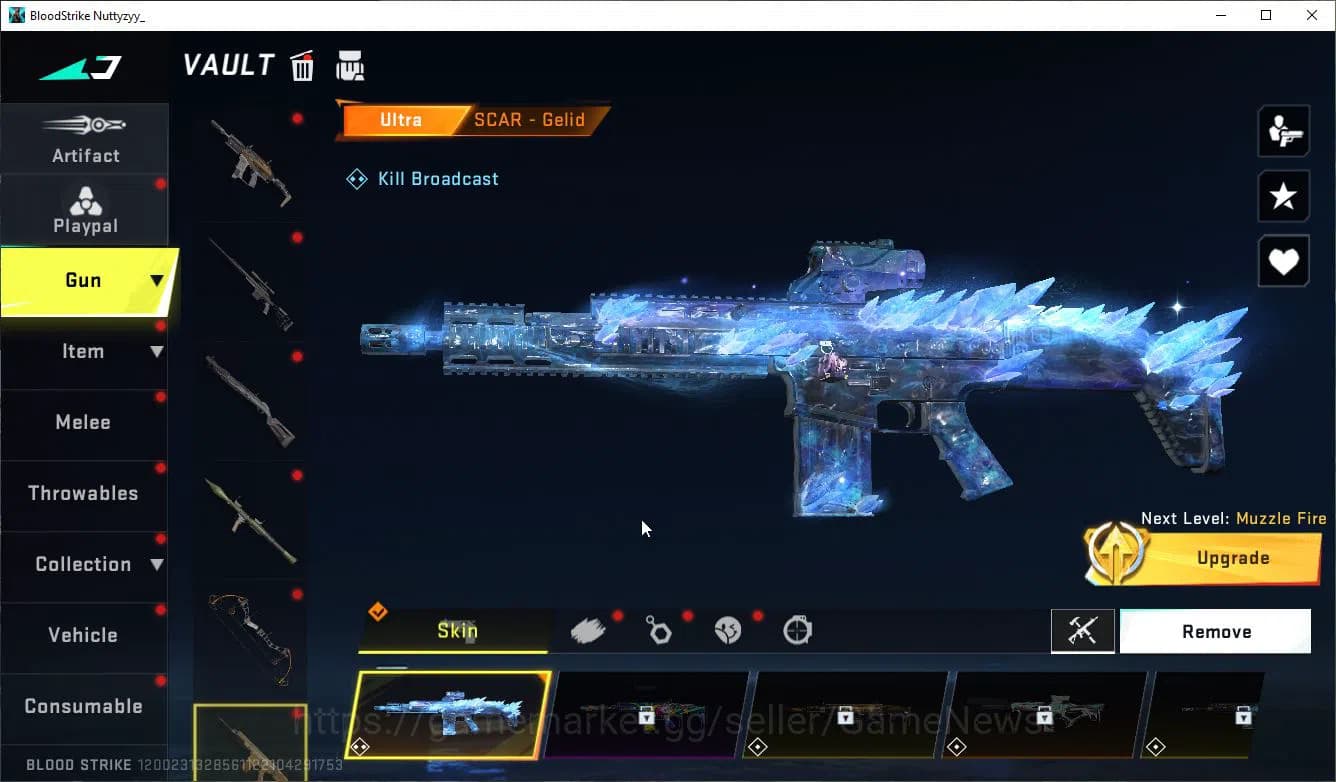 Blood Strike Accounts ASIA|12 ULTRA [Nacho-EDM,Ethan,INP9,SCAR,Gelid,UMP image 11