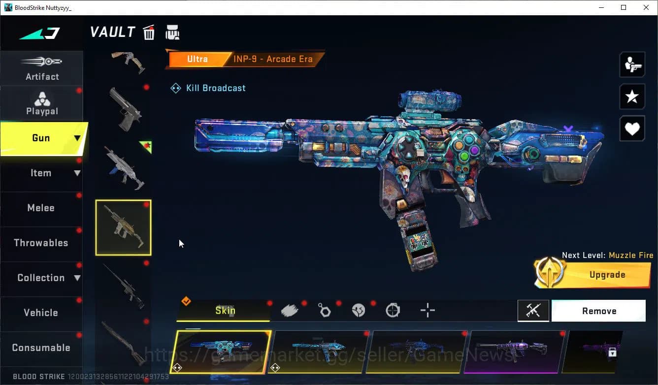 Blood Strike Accounts ASIA|12 ULTRA [Nacho-EDM,Ethan,INP9,SCAR,Gelid,UMP image 13