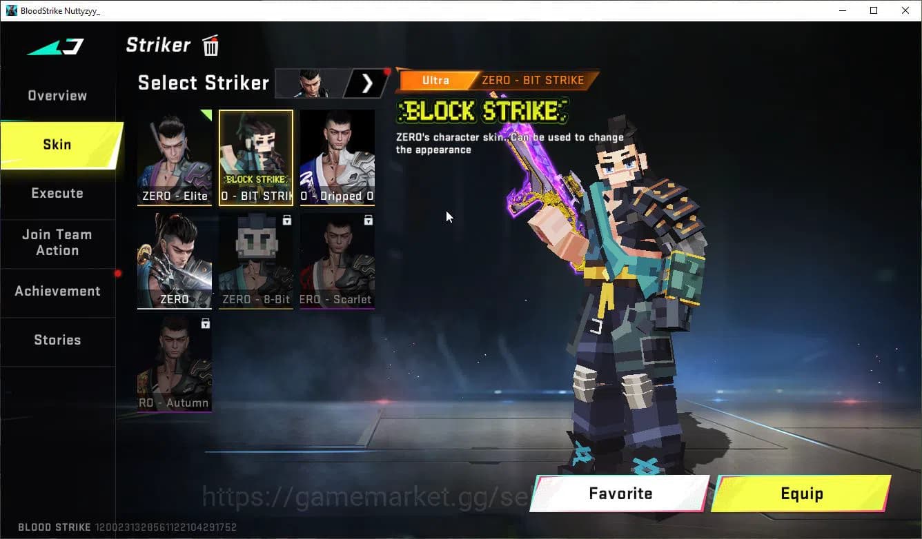 Blood Strike Accounts ASIA|12 ULTRA [Nacho-EDM,Ethan,INP9,SCAR,Gelid,UMP image 16