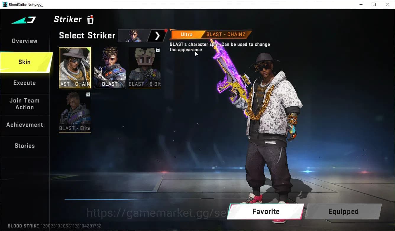 Blood Strike Accounts ASIA|12 ULTRA [Nacho-EDM,Ethan,INP9,SCAR,Gelid,UMP image 19