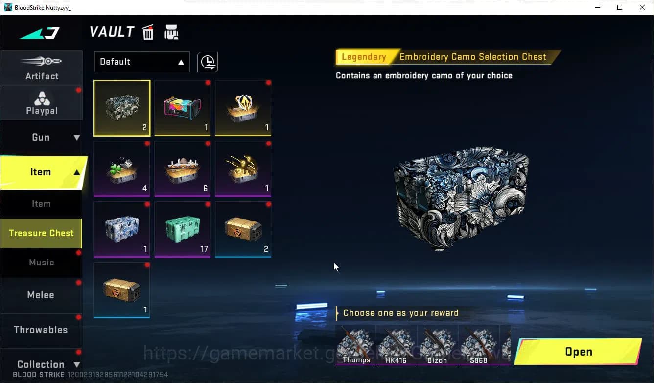 Blood Strike Accounts ASIA|12 ULTRA [Nacho-EDM,Ethan,INP9,SCAR,Gelid,UMP image 5