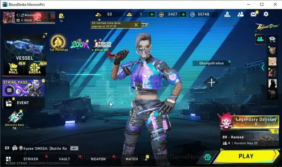 Blood Strike Accounts ASIA|Melee ULTRA Talon Knife|22 ULTRA[NOVA,EMMA,UM image 1