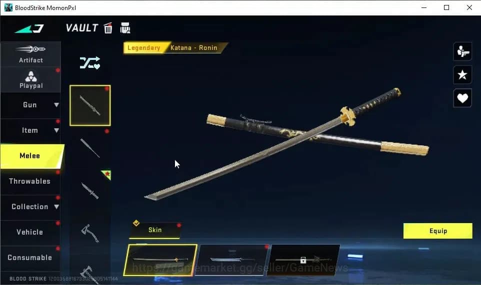 Blood Strike Accounts ASIA|Melee ULTRA Talon Knife|22 ULTRA[NOVA,EMMA,UM image 16