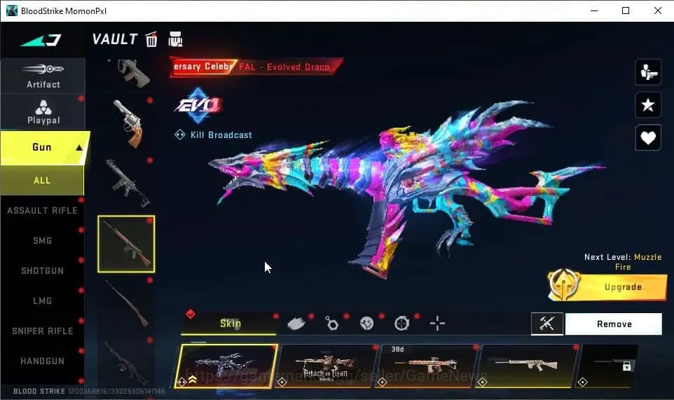 Blood Strike Accounts ASIA|Melee ULTRA Talon Knife|22 ULTRA[NOVA,EMMA,UM image 19