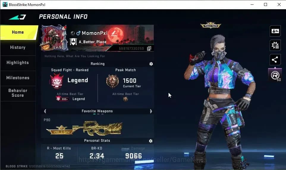 Blood Strike Accounts ASIA|Melee ULTRA Talon Knife|22 ULTRA[NOVA,EMMA,UM image 2