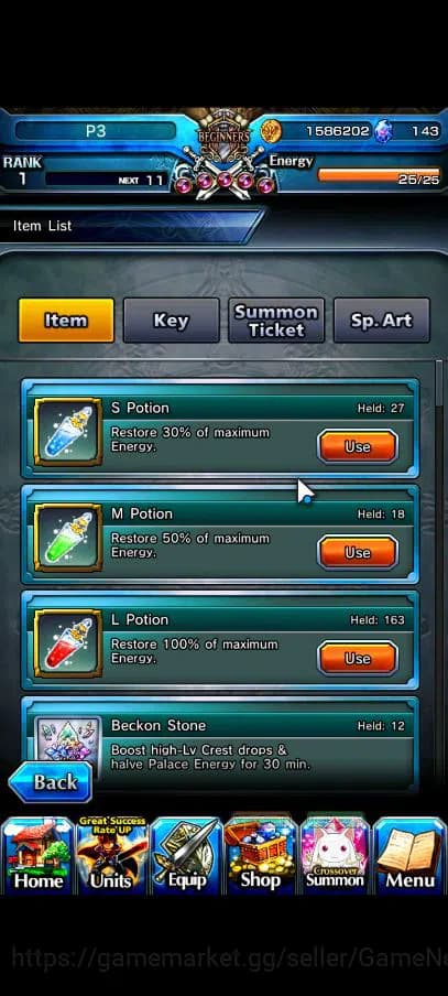 Grand Summoners Accounts Global|Rank 1|10 Ascend|InumutaTW,ChloeTW,S ChloeT image 5