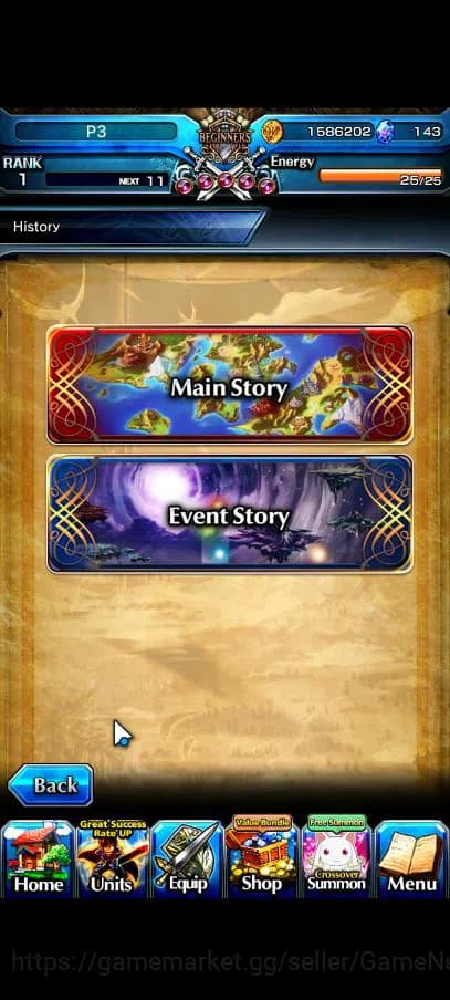 Grand Summoners Accounts Global|Rank 1|10 Ascend|InumutaTW,ChloeTW,S ChloeT image 8