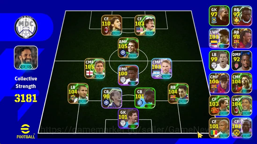 eFootball Accounts Mobile|Big Time Zlatan Ibrahimovic(Willpower,Pheno image 1