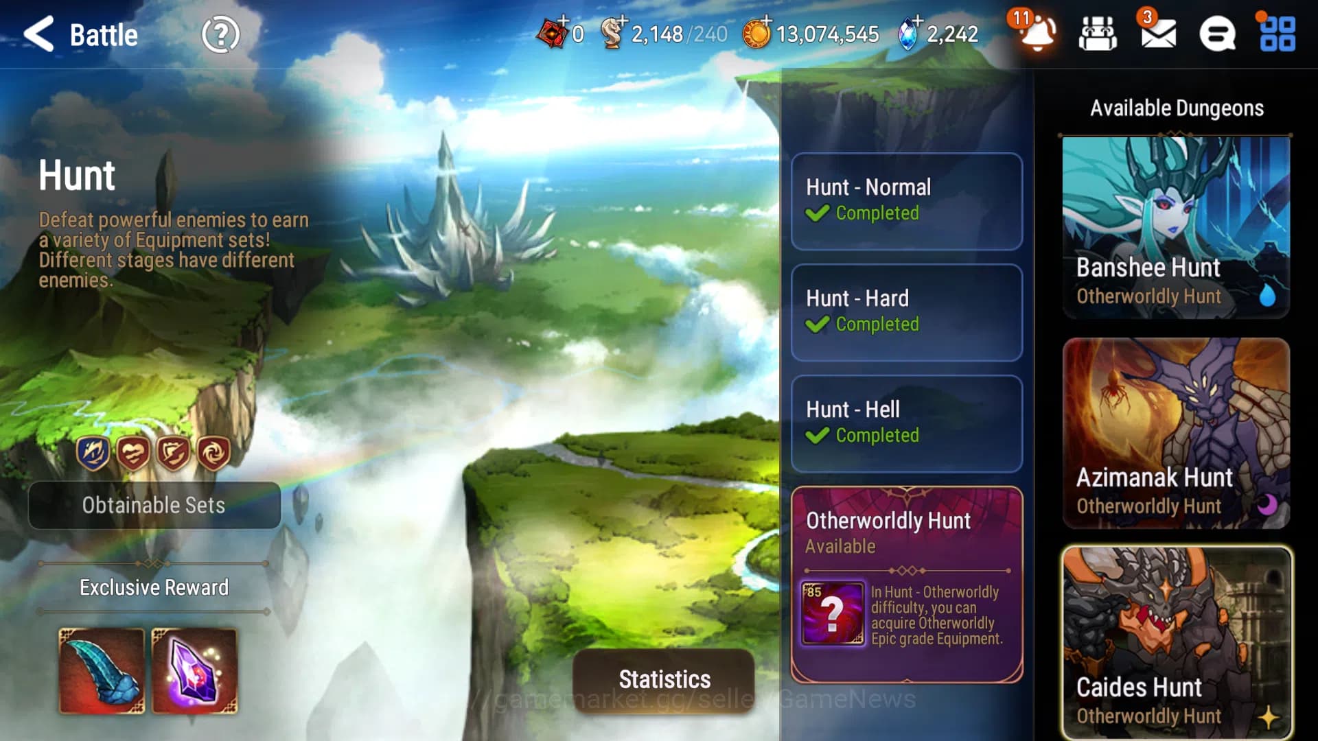 Epic Seven Accounts GLOBAL Unverif|Best ML|6 ML(Shepherd Dark Diane,WO image 2