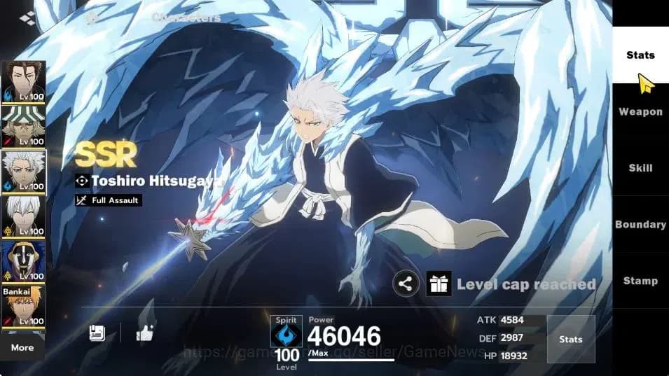 BLEACH: Soul Resonance Accounts NuverseSEA|LV 77|12 SSR [(AizenB6,Gin,Mayuri,Ichig image 10