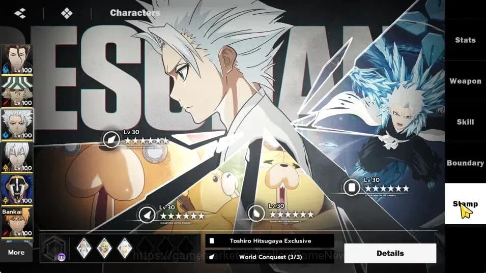 BLEACH: Soul Resonance Accounts NuverseSEA|LV 77|12 SSR [(AizenB6,Gin,Mayuri,Ichig image 13