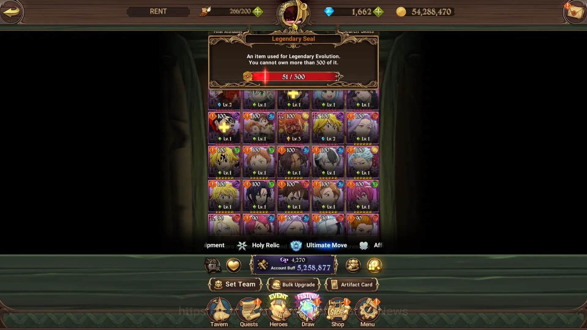 The Seven Deadly Sins: Grand Cross Accounts Global|5,2M CC|1662 DM|2 LR+8 UR+Collab FF,Blessin image 4
