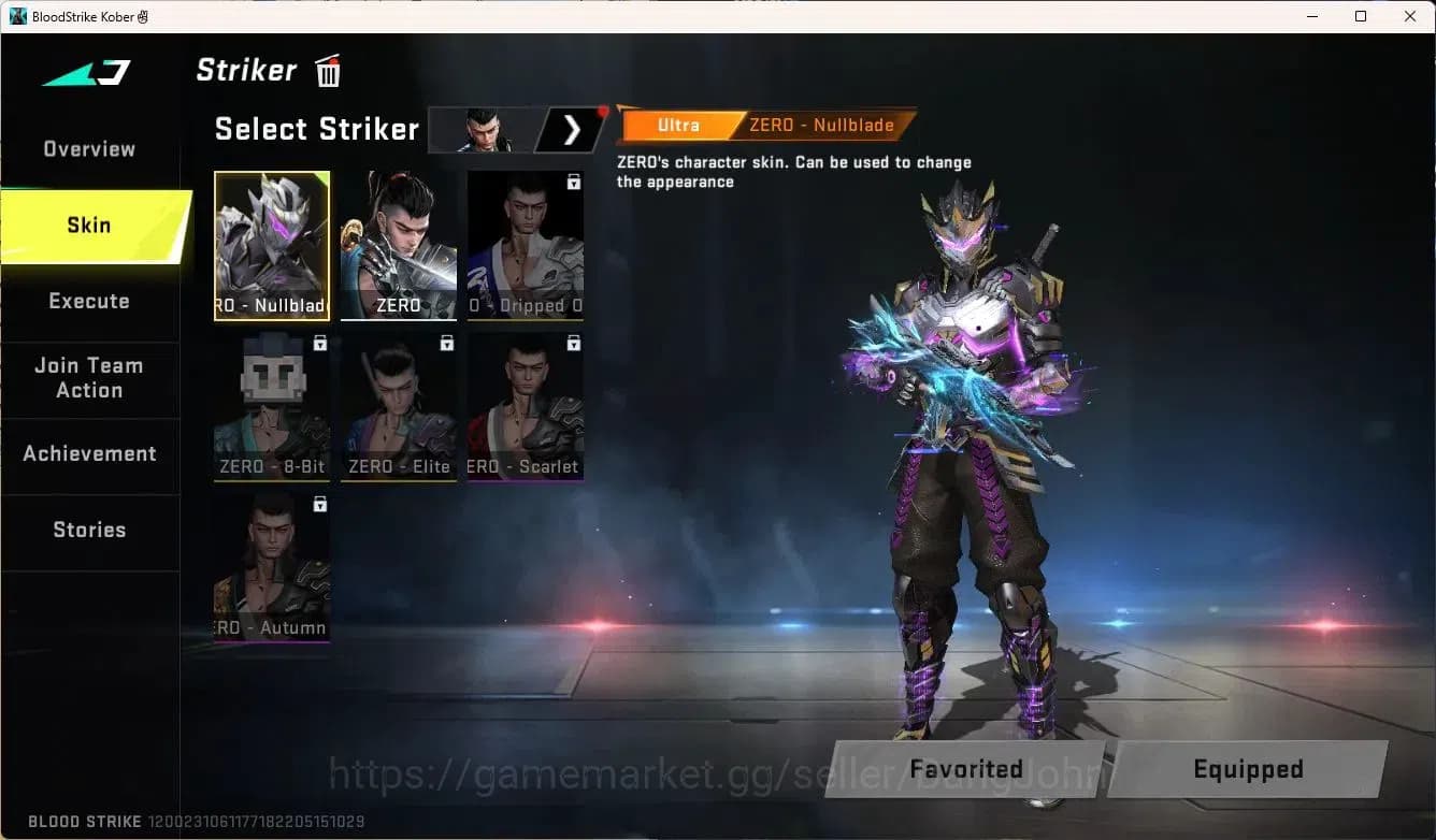 Blood Strike Accounts ASIA|ULTRA,M4A1,AUG,ZERO|5 SKIN LEGEN|MORE DETAIL image 3