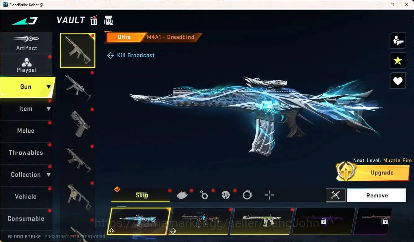 Blood Strike Accounts ASIA|ULTRA,M4A1,AUG,ZERO|5 SKIN LEGEN|MORE DETAIL image 5