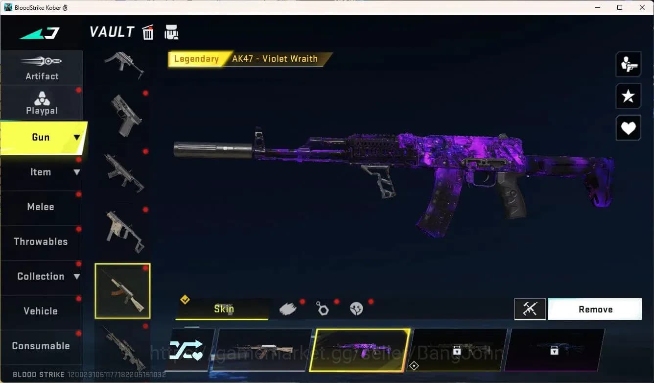 Blood Strike Accounts ASIA|ULTRA,M4A1,AUG,ZERO|5 SKIN LEGEN|MORE DETAIL image 7