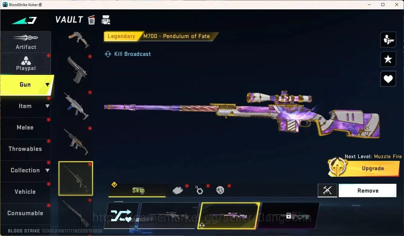Blood Strike Accounts ASIA|ULTRA,M4A1,AUG,ZERO|5 SKIN LEGEN|MORE DETAIL image 9
