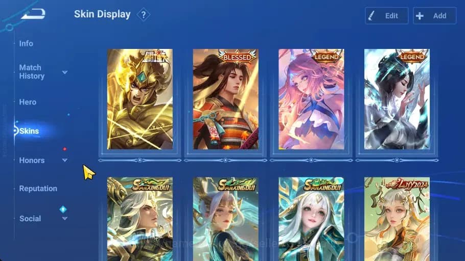 Honor of Kings Accounts GLOBAL |112HR|146SK|Blessed Ukyo|Sanxingdui HuoYi, image 18