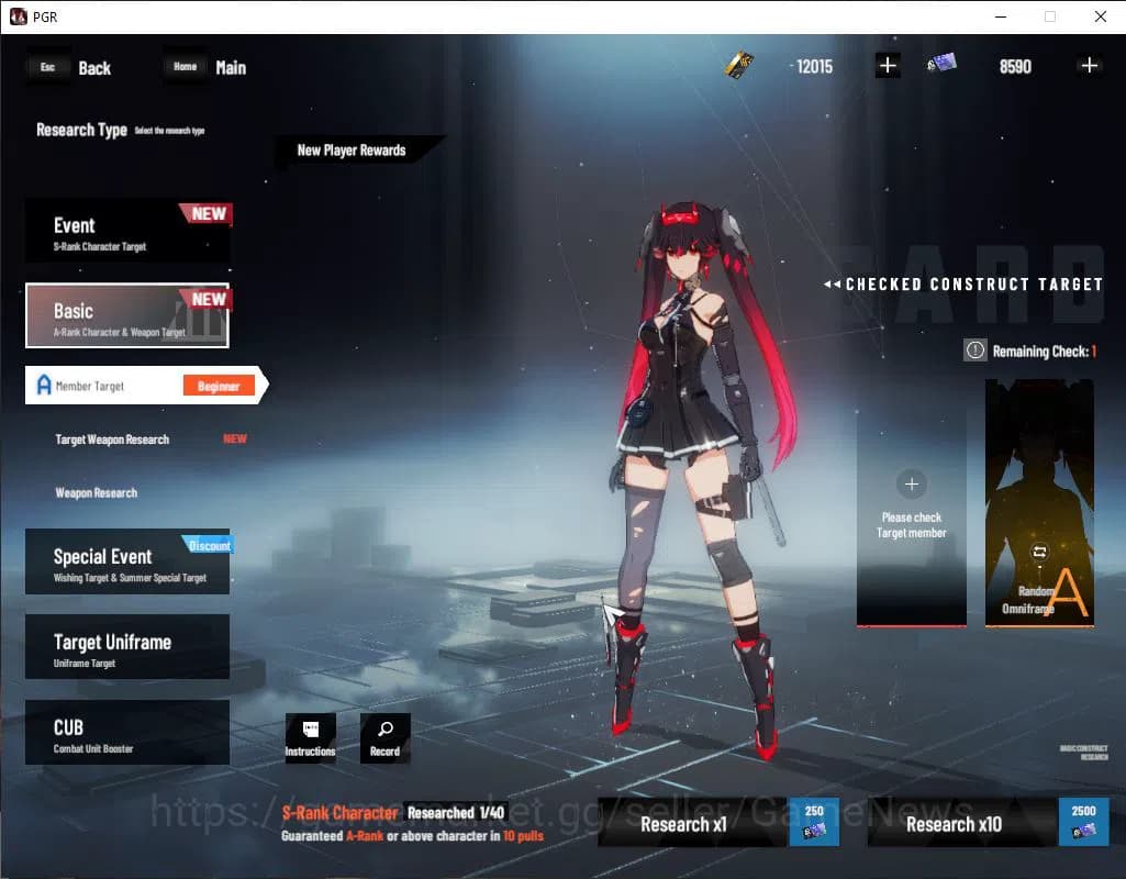 Punishing: Gray Raven Accounts EU | Lv 45 | Ready Gacha | 12K BC+2,6K YC+8,5K Blu image 6