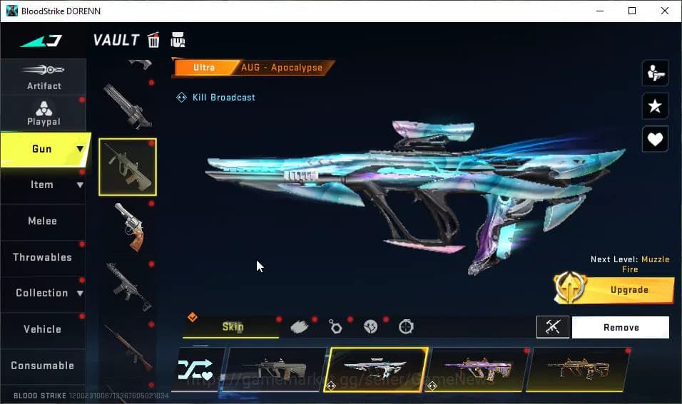 Blood Strike Accounts ASIA|Melee ULTRA One-Handed Axe|20 ULTRA[VOLT,M4A1 image 16