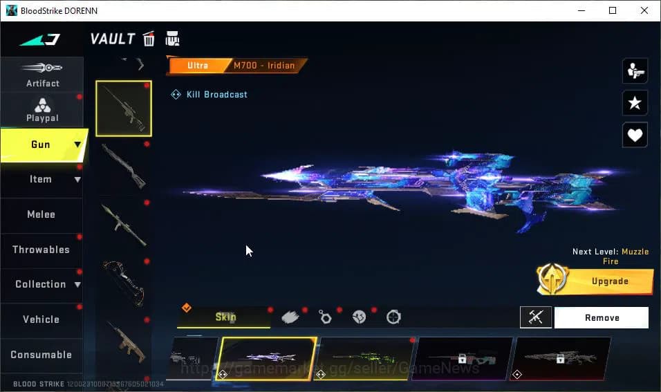 Blood Strike Accounts ASIA|Melee ULTRA One-Handed Axe|20 ULTRA[VOLT,M4A1 image 19