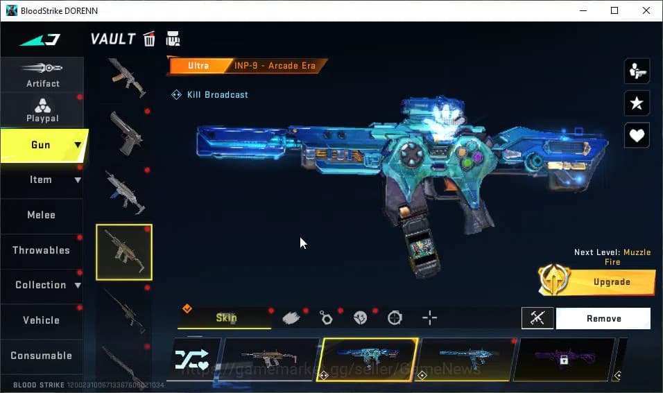 Blood Strike Accounts ASIA|Melee ULTRA One-Handed Axe|20 ULTRA[VOLT,M4A1 image 20