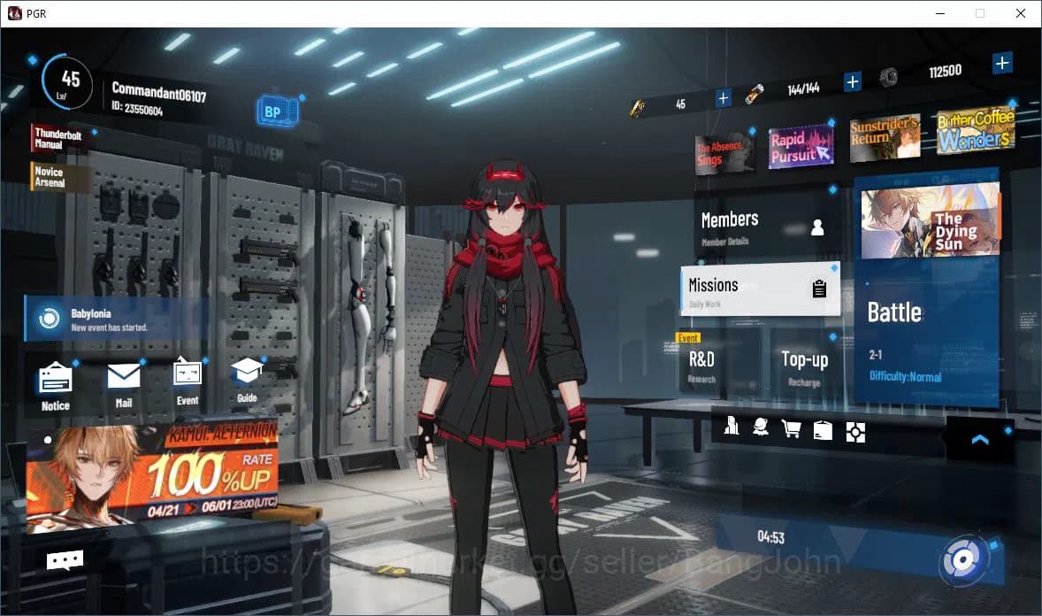 Punishing: Gray Raven Accounts EUROPE|Lv 45 | [S Nirvantia,S Crepuscule,S LuciaCW image 14