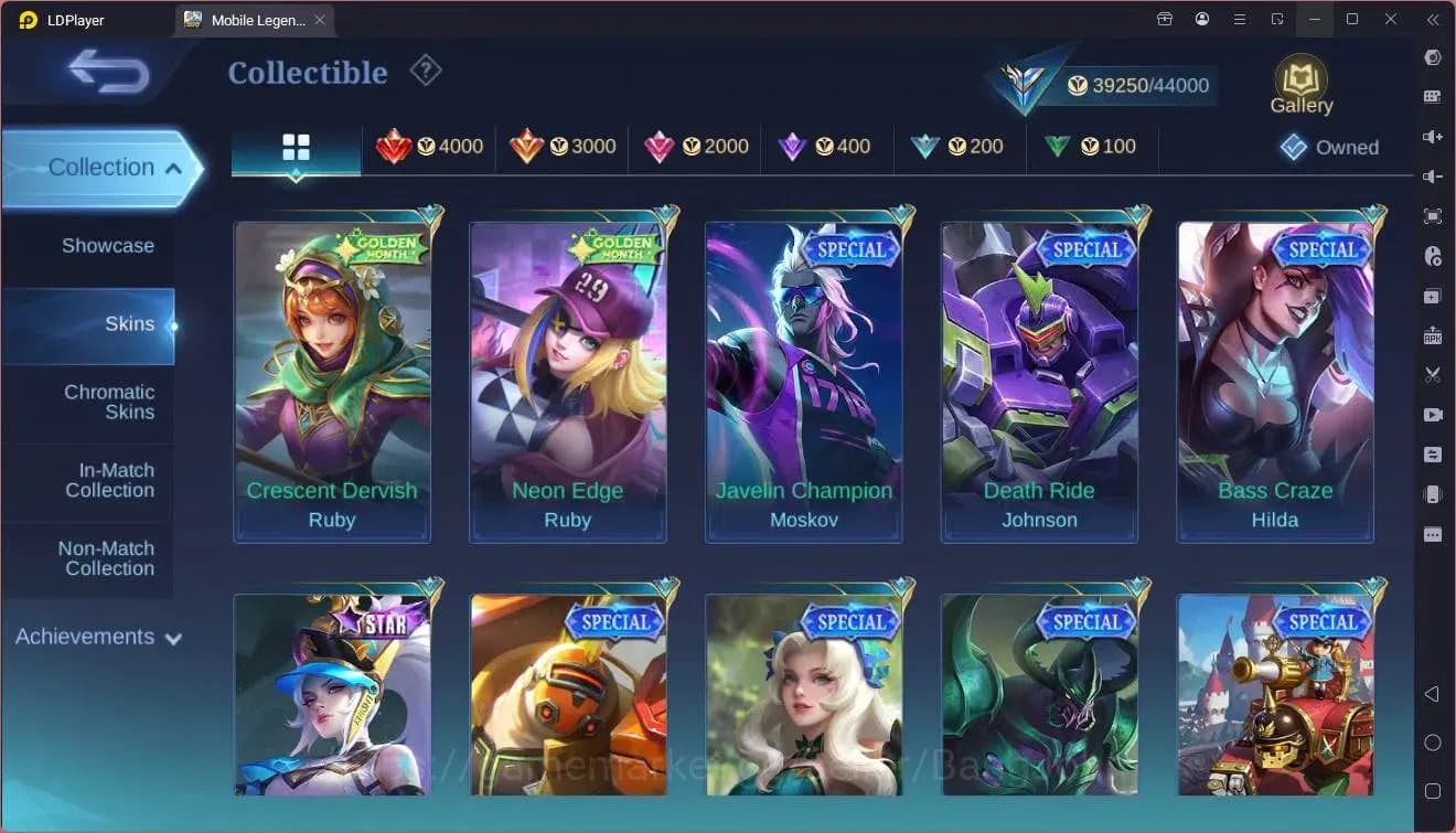 Mobile Legends: Bang Bang Accounts GLOBAL Hero 126 Skin 191|Valentine Claude|Venom Gu image 13