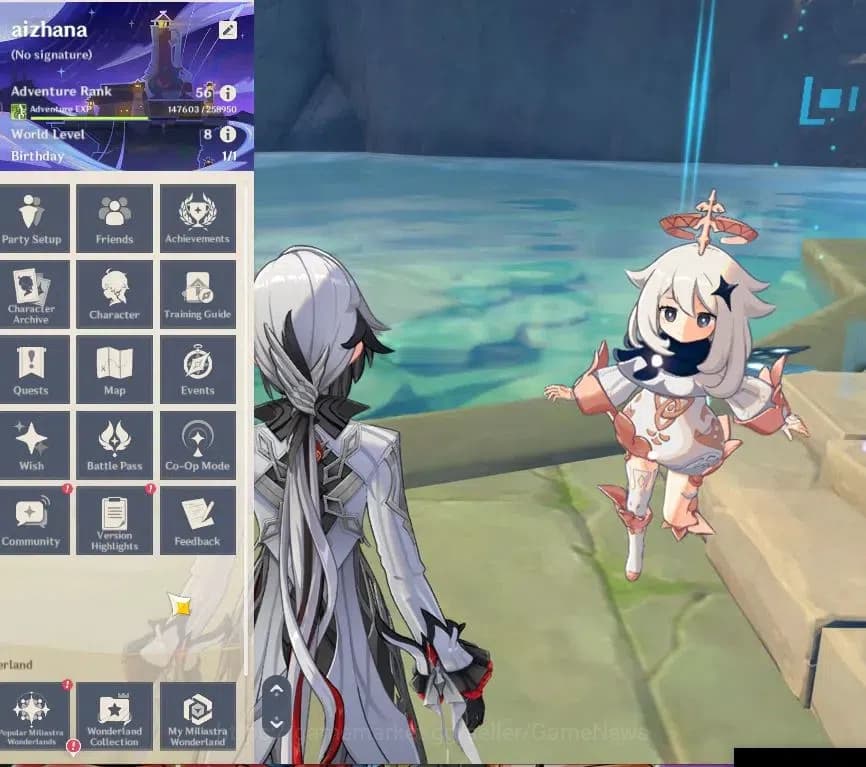 Genshin Impact Accounts Asia|AR 56|8 Limit +1(*5Wep)|Furina,Neuvilatte,Arl image 2