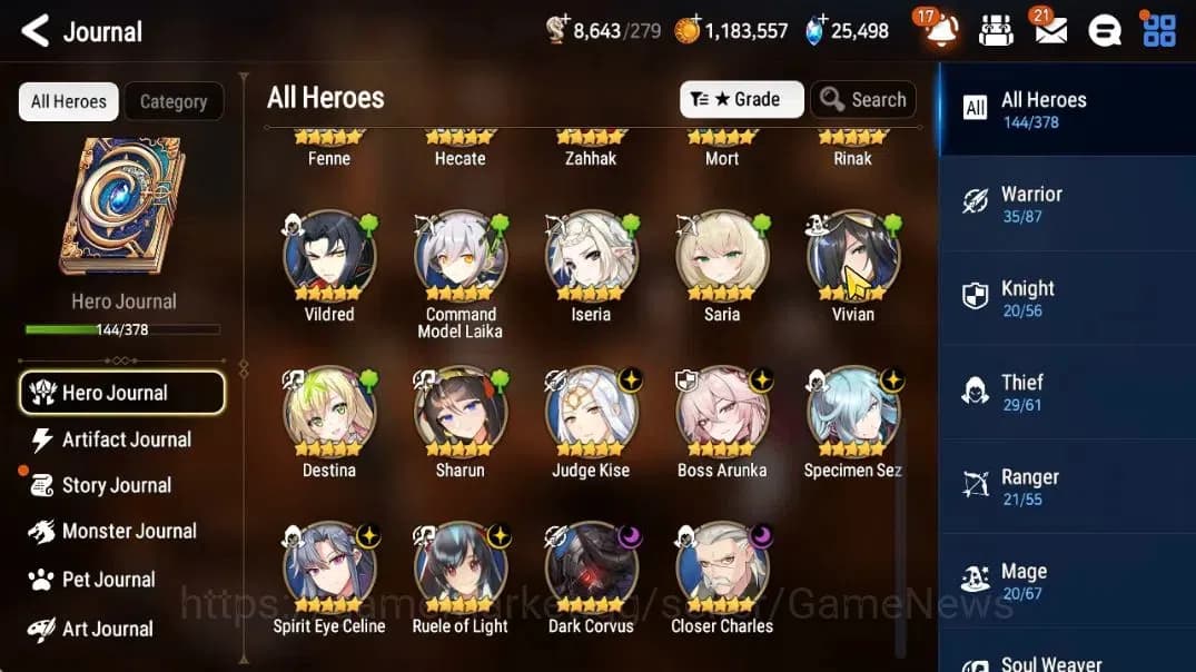 Epic Seven Accounts GLOBAL UNVERIF|7 ML(B Arunka,Ro Light,SE Celine,C image 9