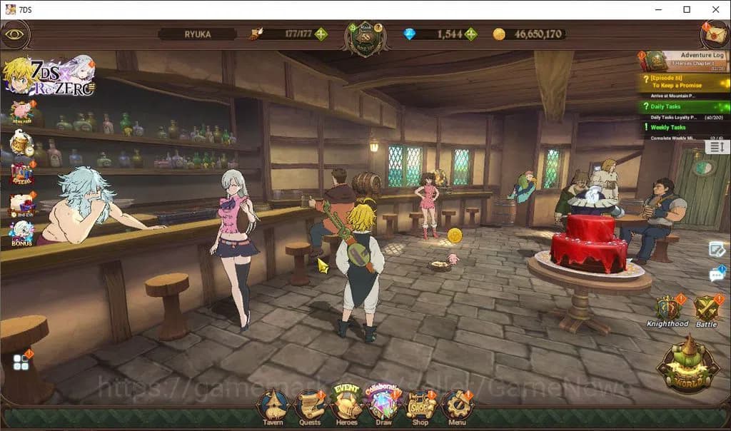 The Seven Deadly Sins: Grand Cross Accounts Global|2,9M CC|211 LS+1,5K DM|1 LR+3 UR+ Collab Re image 1