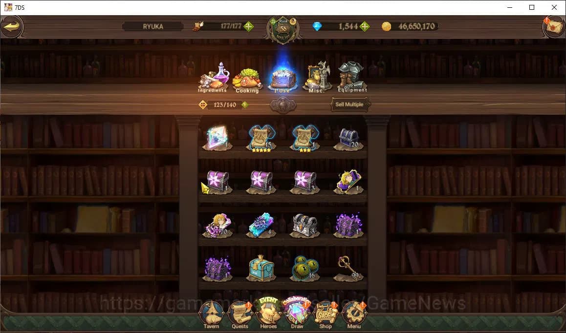 The Seven Deadly Sins: Grand Cross Accounts Global|2,9M CC|211 LS+1,5K DM|1 LR+3 UR+ Collab Re image 4