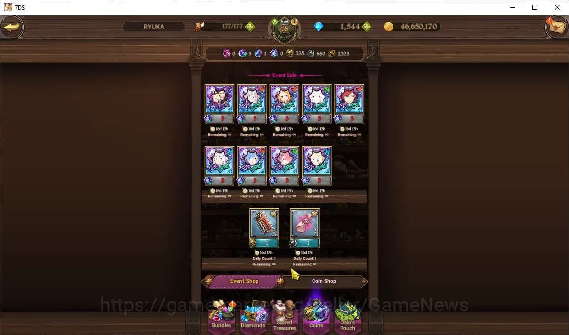 The Seven Deadly Sins: Grand Cross Accounts Global|2,9M CC|211 LS+1,5K DM|1 LR+3 UR+ Collab Re image 8