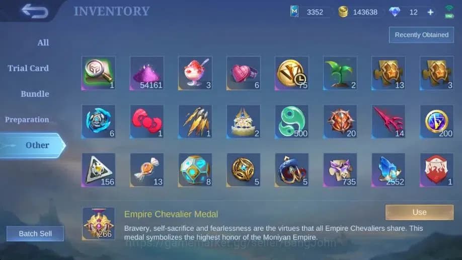 Mobile Legends: Bang Bang Accounts Global|Hero 132|Skin 215|Renowned|KOF Karina|CC Na image 20